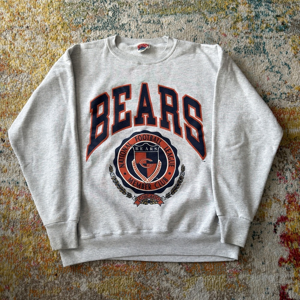 Vintage Chicago Bears Nutmeg Sweatshirt Large Made in USA